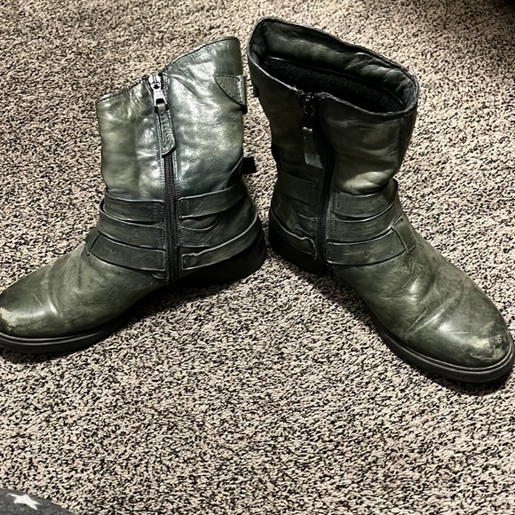 MJUS leather moto boots- GUC - Picture 3 of 9